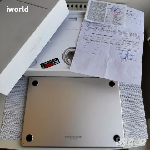 НОВ❗️24М ГАР❗️MACBOOK AIR M2 ❗️Лизинг от 74лв/м 13.6" 2022 ❗️ 8GB/256GB, снимка 4 - Лаптопи за дома - 46157203