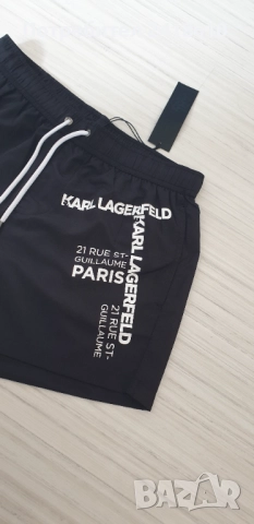 Karl Lagerfeld Swimwear  Mens Size S НОВО! ОРИГИНАЛ! Мъжки Бански, снимка 10 - Бански - 51896377