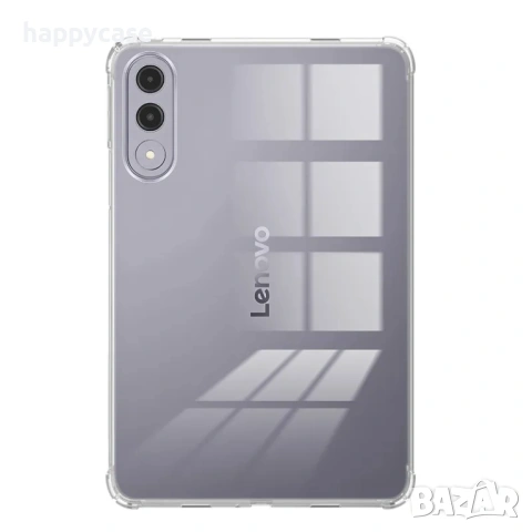 Lenovo Yoga Tab 11.1" 2025 / Удароустойчив прозрачен силиконов TPU кейс гръб калъф, снимка 6 - Таблети - 54033189