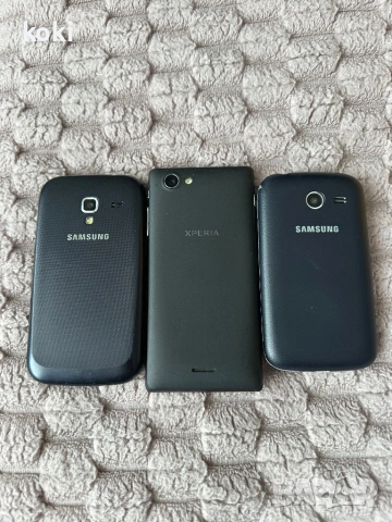 3 телефона Samsung и Sony Xperia, снимка 2 - Samsung - 53856157