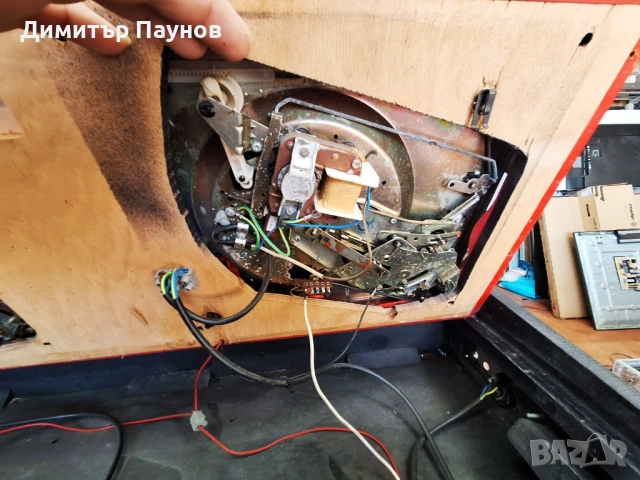 Ретро грамофон двоен, снимка 4 - Аудиосистеми - 53668208