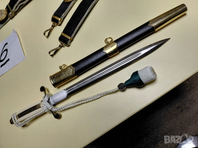 Кортик на Военноморския флот 6 обр.1951г., снимка 6 - Колекции - 52430240