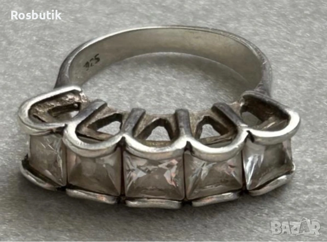 Масивен сребърен пръстен 