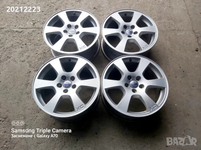 4 броя алуминиеви джанти за Volvo XC60 17, снимка 2 - Гуми и джанти - 50046853