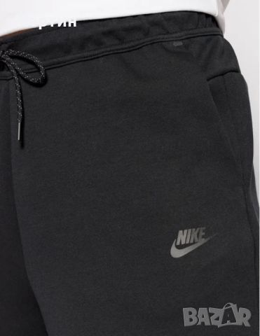 Мъжки къси панталонки Nike Tech Fleece Black - размер XXL, снимка 2 - Спортни дрехи, екипи - 46468646