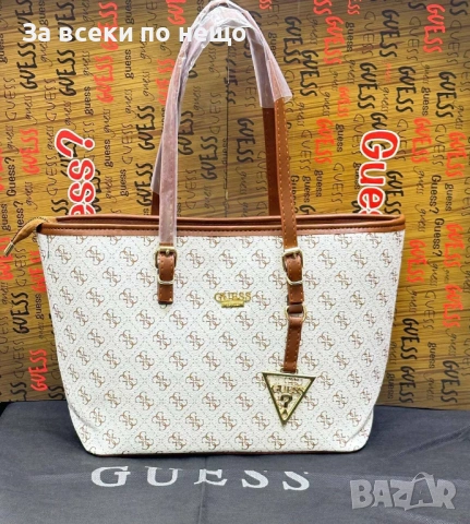 Guess Дамска Чанта Гес - Налични Различни Цветове Код SK477, снимка 5 - Чанти - 53028252