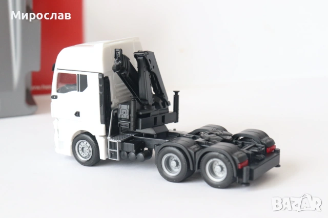 HERPA H0 1/87 MAN ВЛЕКАЧ КАМИОН МОДЕЛ, снимка 10 - Колекции - 53644787