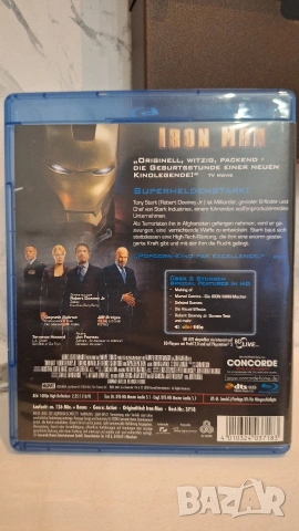 Комплект Blu-Ray: Avengers Infinity War + Iron Man 2008, снимка 5 - Blu-Ray филми - 49313183
