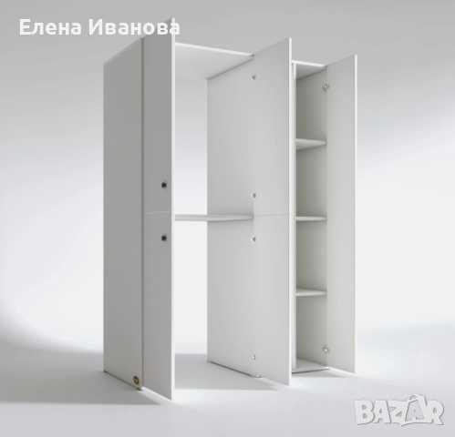 Шкаф за пералня и сушилня с място за маса гладене, снимка 3 - Шкафове - 52383875