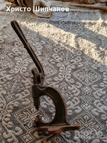 Стари обущарски пособия, снимка 2 - Други ценни предмети - 52943890