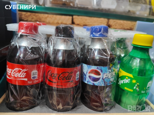 Запалки под формата на безалкохолни напитки , снимка 2 - Запалки - 51440587