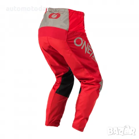 Мотокрос брич O'NEAL MATRIX RIDEWEAR RED/GRAY, снимка 2 - Аксесоари и консумативи - 48764428