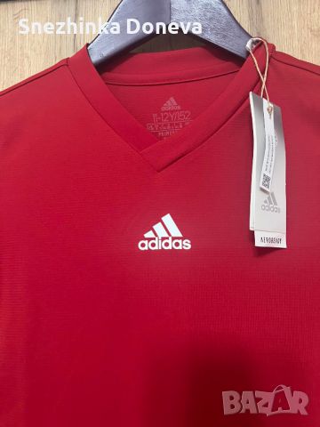 Adidas 11/12 унисекс блузка, снимка 2 - Детски Блузи и туники - 46004627