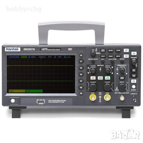 Двуканален осцилоскоп 150 MHz, дискретизация от 1 GSa/s, дълбочина на паметта от 4 Mpts, снимка 1 - Друга електроника - 46168612