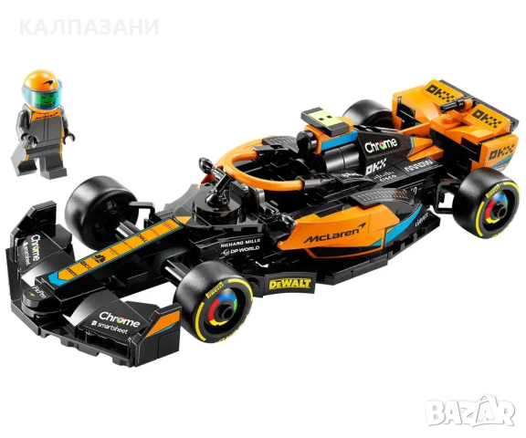 LEGO® Speed Champions 76919 - Състезателна кола 2023 McLaren Formula 1, снимка 3 - Конструктори - 44939859