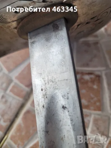 Сабя, палаш, ятаган каракулак, нож, снимка 5 - Антикварни и старинни предмети - 49647014