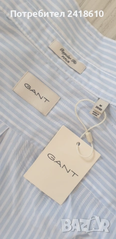 Gant Oxford Regular Fit Pique Cotton Mens Size 39 - 40 / M ОРИГИНАЛ! НОВО! Мъжка Риза!, снимка 3 - Ризи - 53340558