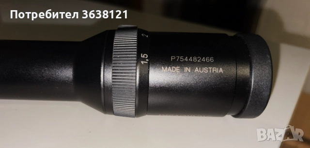 Оптика SWAROVSKI 1.5-6x42 HABICHT ,с монтаж за BLAZER, снимка 5 - Ловно оръжие - 52924436