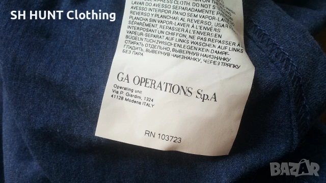 ARMANI JEANS Slim T-Shirt Original Размер M мъжка оригинална тениска 24-67, снимка 12 - Тениски - 53296359