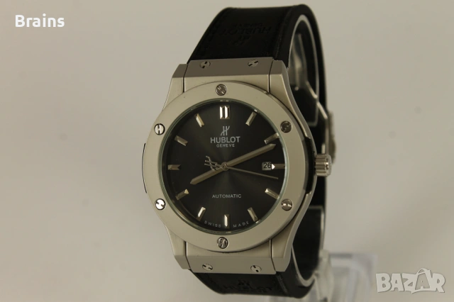 Мъжки Стоманен Ръчен Часовник HUBLOT AUTOMATIC НОВ