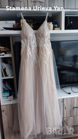 Дизайнерска официална рокля, снимка 5 - Сватбени рокли - 51789370