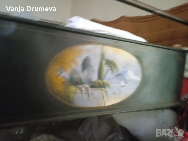 метално легло от 1930 г с пружина 