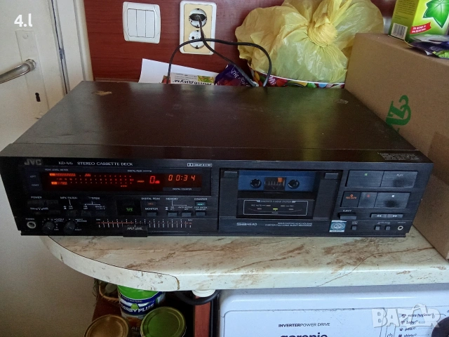 JVC.kd-v.6. 3-head.касетен дек