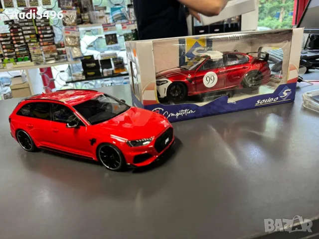 Макет AUDI RS4-ABT GTs 1:18, снимка 8 - Колекции - 46895112