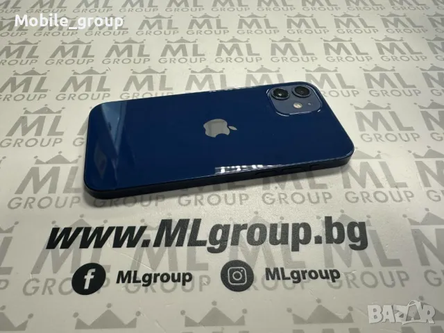 #MLgroup предлага iPhone 12 64GB Blue 100%, втора употреба, снимка 4 - Apple iPhone - 48198968