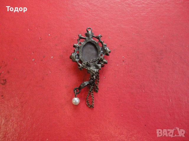 Медальон колие камея 3, снимка 4 - Колиета, медальони, синджири - 53302483