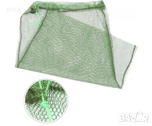 Живарник торба с винилово и силиконово покритие 50х70см – удобен, снимка 4 - Такъми - 51455978