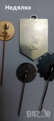 6 броя редки винтидж значки, снимка 10 - Колекции - 52416223