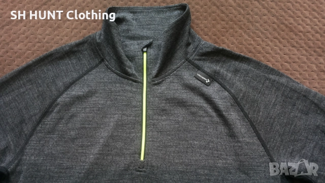 UNIVERN 8161-0415 Geilo 2.0 Baselayer 1/2 Zip 70% Merino Wool размер M работна термо блуза W4-548, снимка 4 - Блузи - 52025541
