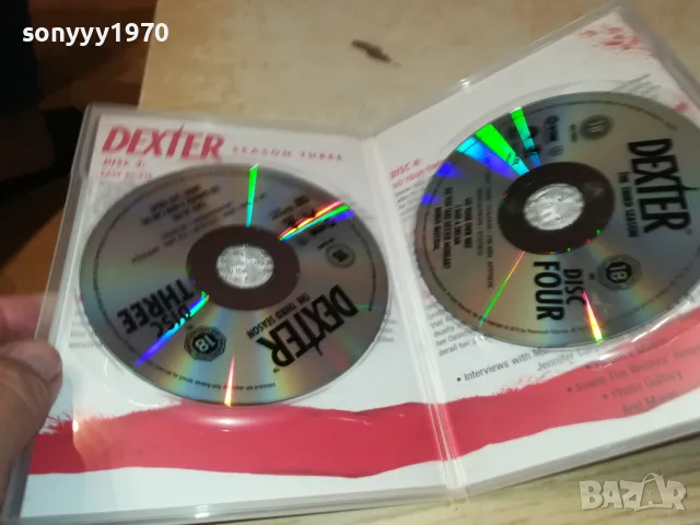 DEXTER ДВА ДИСКА 0105250832, снимка 2 - DVD филми - 50104512