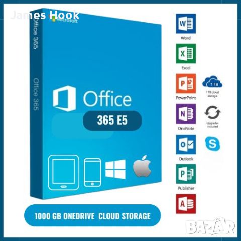 Microsoft  Office 365  +1000 GB OneDrive, снимка 1 - Други - 46233336