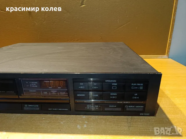 плеър "ONKYO DX 1200", снимка 3 - Ресийвъри, усилватели, смесителни пултове - 48198616