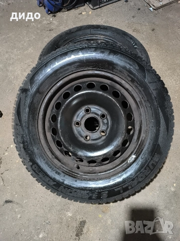 Продавам два броя джанти с гуми 15" за пасат б5