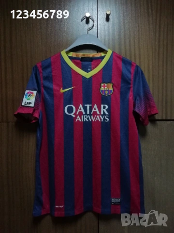 Барселона Неймар оригинална тениска фланелка екип Nike Barcelona Neymar Jr, снимка 2 - Тениски - 53094807