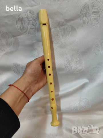 Немска Сопрано Блокфлейта (33 см), снимка 5 - Антикварни и старинни предмети - 54299339