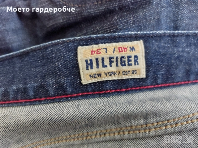 Мъжки дънки на Tommy Hilfiger оригинални Размер 40/размер Л, снимка 5 - Дънки - 52178338
