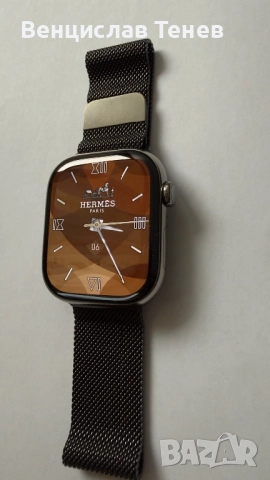 Apple Watch GPS + Cellular , цвят метално сиво, каишка метален графит с оригинална кутия, снимка 12 - Смарт часовници - 52672073