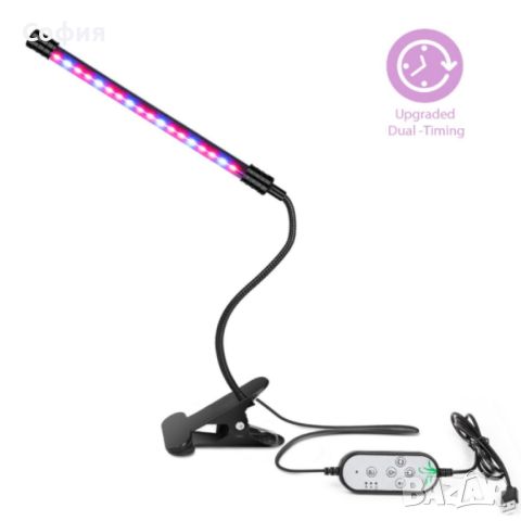 UV Led лампа с дистанционно за отглеждане на растения USB, снимка 2 - Лед осветление - 45889843
