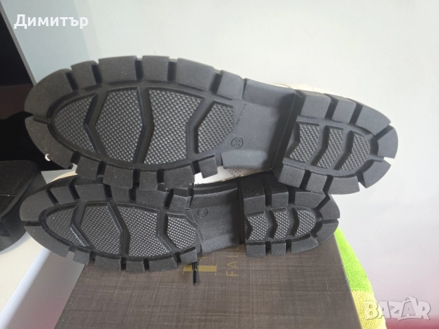 Дамски боти от естествена кожа Felmini, снимка 8 - Дамски боти - 51741428