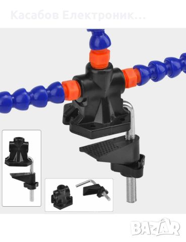 Стойка за запояване Трета ръка с 4 гъвкави рамена, снимка 3 - Други инструменти - 45102310