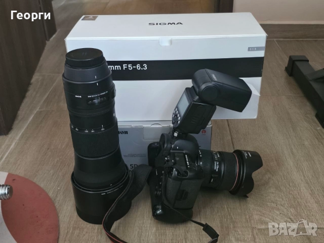 Sigma 150-600mm/5.0-6.3 DG OS HSM Contemporary за Canon + Sigma dock, снимка 2 - Обективи и филтри - 51564594