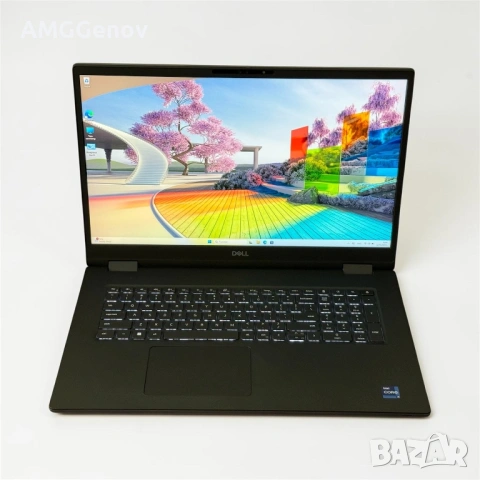 17.3’FHD IPS/RTX A3000 12GB/Dell Precision 7770/i9-12950HX/64GB/512GB, снимка 2 - Лаптопи за работа - 54268537