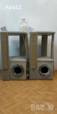 НОВИ КОТЕШКИ КАТЕРУШКИ С КЪЩИЧКА – 80 см ОБЛЕН 