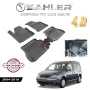 Гумени стелки за VW Caddy 2004-2010 Sahler, снимка 2