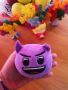 Emoji Емоджи - Смайли, Лилаво дяволче Цена 2лв, снимка 1 - Плюшени играчки - 45793702