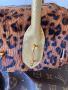 Естествен косъм и кожа ,чанта Louis Vuitton , снимка 4